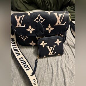 Blue and white Diane strap only